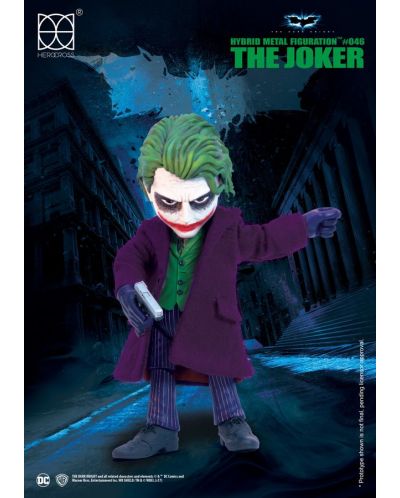Figurina de actiune Herocross DC Comics: Batman - The Joker (The Dark Knight), 14 cm - 3