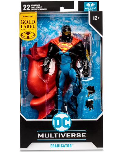 Figurină de acțiune McFarlane DC Comics: Multiverse - Eradicator (Shock Wave) (Gold Label), 18 cm - 8