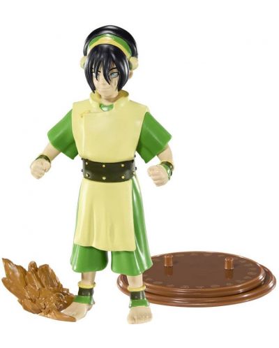 Figurină de acțiune The Noble Collection Animation: Avatar: The Last Airbender - Toph (Bendyfig), 17 cm - 6