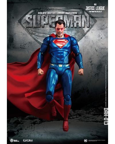 Figurina de actiune Beast Kingdom DC Comics: Justice League - Superman, 20cm	 - 2