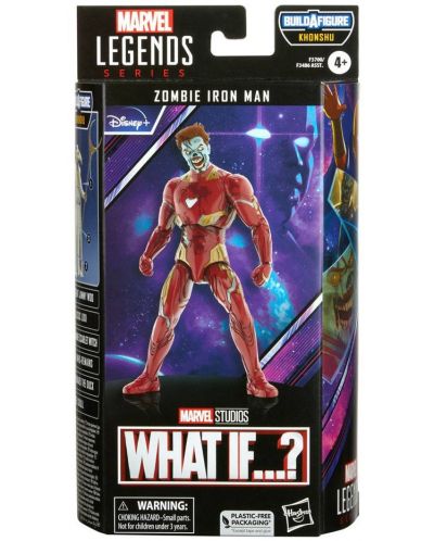 Figura de acțiune Hasbro Marvel: What If - Zombie Iron Man (Marvel Legends), 15 cm - 5