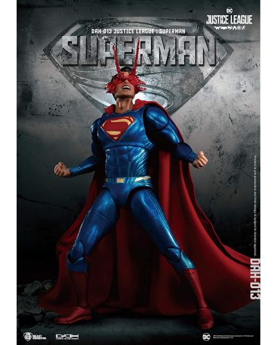 Figurina de actiune Beast Kingdom DC Comics: Justice League - Superman, 20cm	 - 5