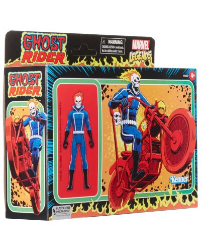 Figura de acțiune Hasbro Marvel: Ghost Rider - Ghost Rider (Marvel Legends), 10 cm - 10