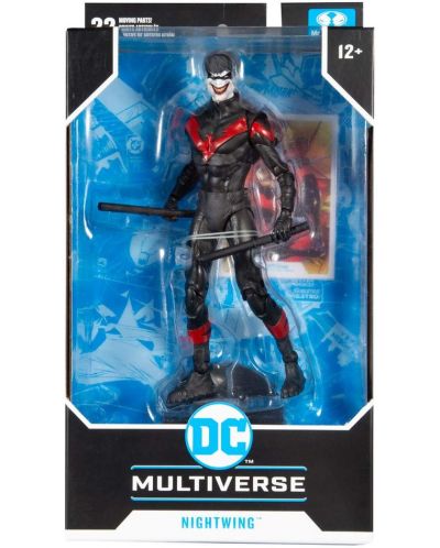 Figurina de actiune McFarlane DC Comics: Multiverse - Nightwing Joker, 18 cm - 2