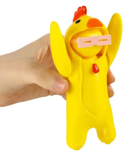 Figurină de acțiune P.M.I. Games: Gang Beasts - Yellow Chicken Kigurumi, 11 cm - 3