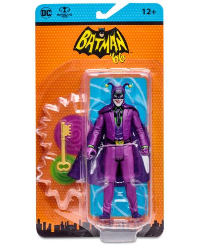Figurina de actiune McFarlane DC Comics: Batman - The Joker (Batman '66 Comic) (DC Retro), 15 cm - 9