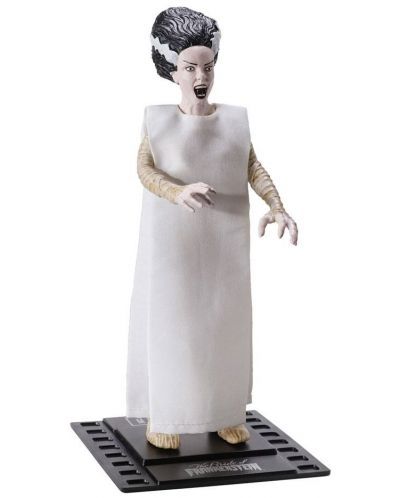 Figurina de actiune The Noble Collection Movies: Universal Monsters - Bride of Frankenstein (Bendyfigs), 19 cm - 1