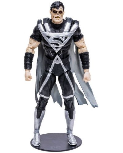 Figurină de acțiune McFarlane DC Comics: Multiverse - Black Lantern Superman (Blackest Night) (Build A Figure), 18 cm - 1
