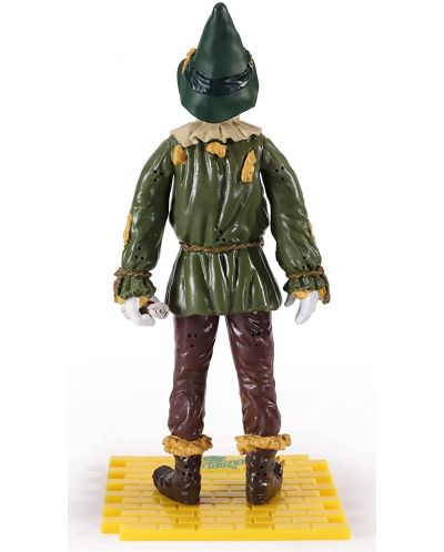 Figurină de acțiune The Noble Collection Movies: The Wizard of Oz - Scarecrow (Bendyfigs), 19 cm - 6