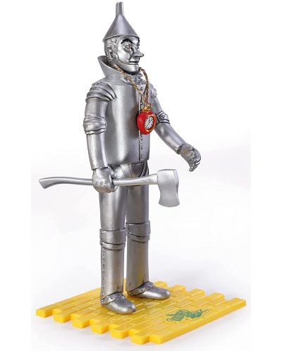 Figurină de acțiune The Noble Collection Movies: The Wizard of Oz - Tinman (Bendyfigs), 19 cm - 3