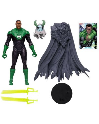 Figurina de actiune McFarlane DC Comics: Multiverse - Green Lantern (Endless Winter) (Build A Figure), 18 cm - 8