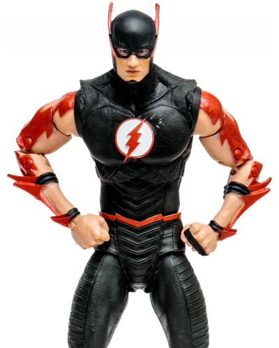 Figurină de acțiune McFarlane DC Comics: Multiverse - Barry Allen (Speed Metal) (Build A Action Figure), 18 cm - 6