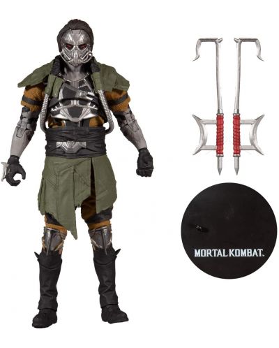 Figurina de actiune McFarlane Games: Mortal Kombat - Kabal (Hooked Up Skin), 18 cm - 4