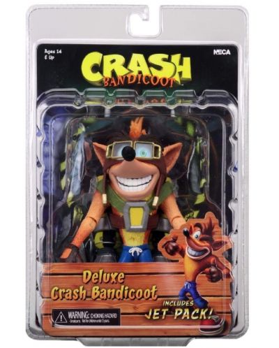 Figurina de actiune NECA Crash Bandicoot - Crash With Jetpack - 4
