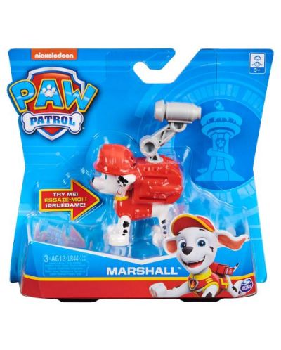 Jucarie Spin Master Paw Patrol - Caine de actiune, Marshall - 1