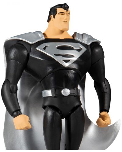 Figurina de actiune McFarlane DC Comics: Multiverse - Superman (The Animated Series) (Black Suit Variant), 18 cm - 6