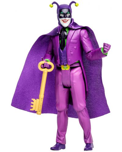 Figurina de actiune McFarlane DC Comics: Batman - The Joker (Batman '66 Comic) (DC Retro), 15 cm - 4