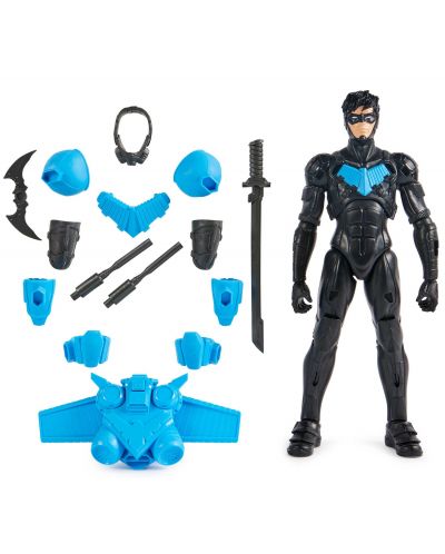 Figurină de acțiune  Spin Master Batman - Nightwing, cu accesorii, 30 cm - 6