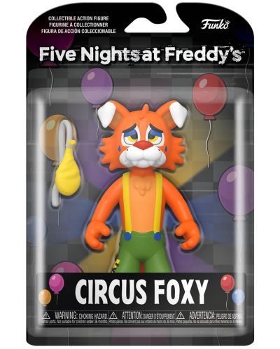 Jocuri Funko: Five Nights at Freddy's - Circus Foxy, 13 cm - 2