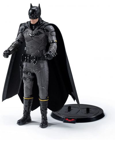 Figurina de actiune The Noble Collection DC Comics: The Batman - Batman (Bendyfigs), 18 cm	 - 2