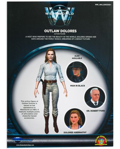 Figurină de acțiune Diamond Select Movies: Westworld - Outlaw Dolores - 2