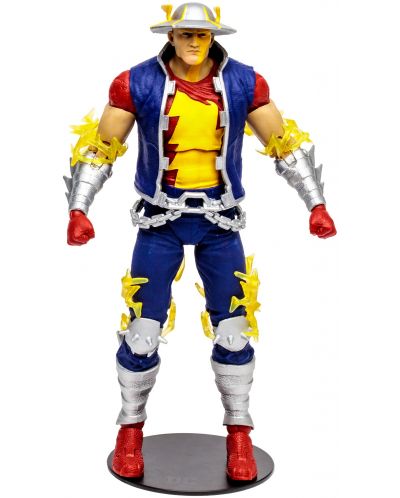Figurină de acțiune McFarlane DC Comics: Multiverse - Jay Garrick (Speed Metal) (Build A Action Figure), 18 cm - 1