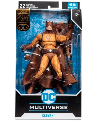 Figurină de acțiune McFarlane DC Comics: Multiverse - Catman (Villains United) (Gold Label), 18 cm - 9