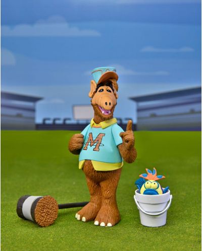 Figurină de acțiune NECA Television: Alf - Baseball Alf, 15 cm - 6