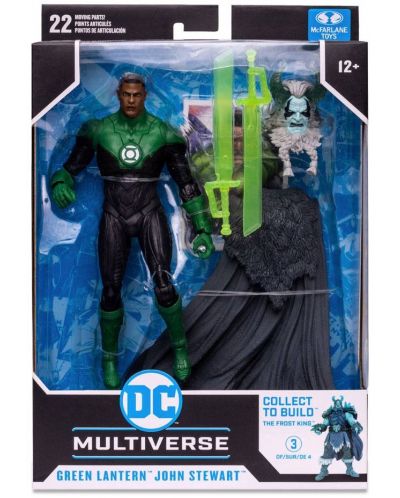 Figurina de actiune McFarlane DC Comics: Multiverse - Green Lantern (Endless Winter) (Build A Figure), 18 cm - 9