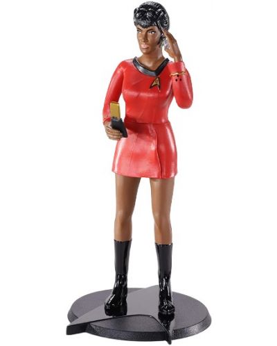 Figurina de actiune The Noble Collection Television: Star Trek - Uhura (Bendyfigs), 19 cm	 - 1