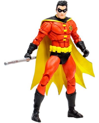 Figurină de acțiune McFarlane DC Comics: Multiverse - Robin (Tim Drake) (Gold Label), 18 cm - 3