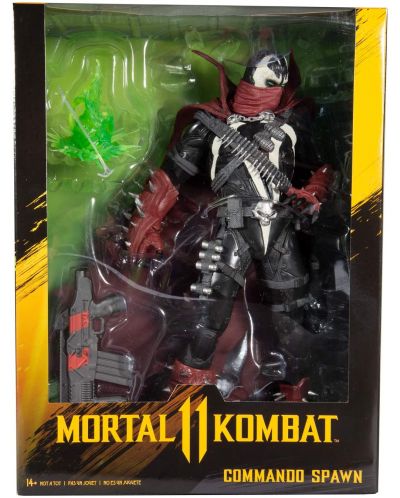 Figurina de actiune  McFarlane Games: Mortal Kombat - Spawn (Commando Spawn), 30 cm - 6