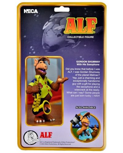 Figura de acțiune Neca Television: Alf - Alf with Saxophone, 15 cm - 8