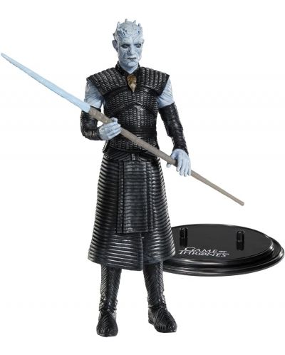 Figurină de acțiune The Noble Collection Television: Game of Thrones - The Night King (Bendyfigs), 19 cm - 2