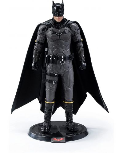 Figurina de actiune The Noble Collection DC Comics: The Batman - Batman (Bendyfigs), 18 cm	 - 1