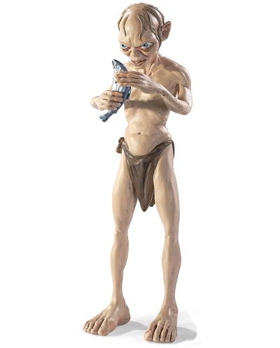 Figurina de actiune The Noble Collection Movies: The Lord of the Rings - Gollum (Bendyfigs), 19 cm - 1