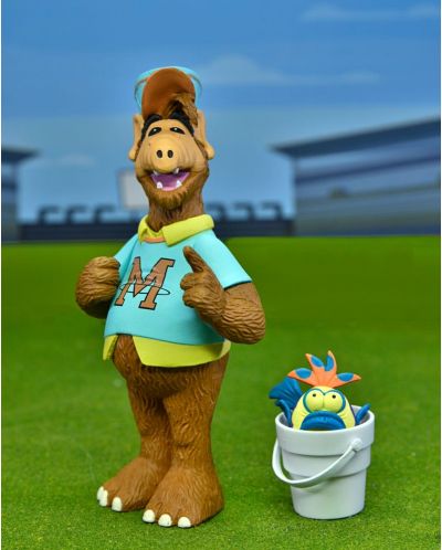 Figurină de acțiune NECA Television: Alf - Baseball Alf, 15 cm - 3