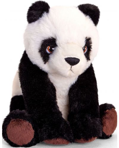 Jucarie ecologica de plus Keel Toys Keeleco - Panda, 18 cm - 1