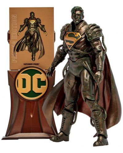 Figurină de acțiune McFarlane DC Comics: Multiverse - Superboy Prime (Infinite Crisis) (Patina Edition) (Gold Label), 18 cm - 8