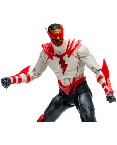 Figurină de acțiune McFarlane DC Comics: Multiverse - Kid Flash (Speed Metal) (Build A Action Figure), 18 cm - 6