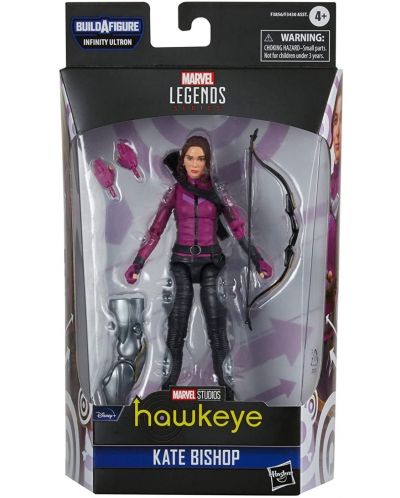 Figurina de actiune Hasbro Marvel: Avengers - Kate Bishop (Marvel Legends Series) (Build A Figure), 15 cm - 7