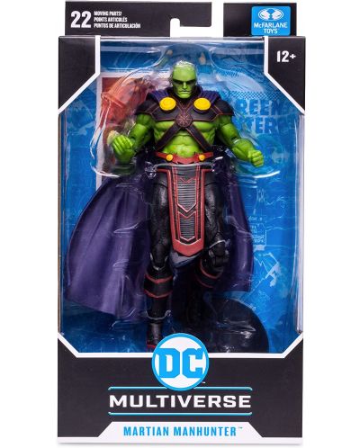 Figurina de actiune McFarlane DC Comics: Multiverse - Martian Manhunter (DC Rebirth), 18 cm - 7