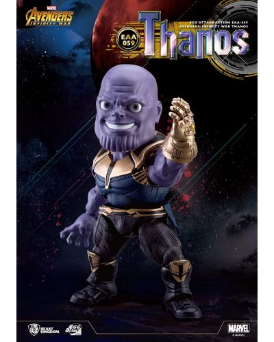 Figurina de actiune Beast Kingdom Marvel: Avengers - Thanos, 23 cm - 2