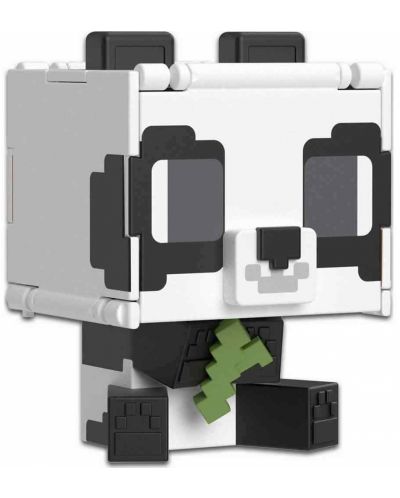 Figurină de acțiune Mattel Games: Minecraft - Panda & Cake (Flippin Figs) - 2