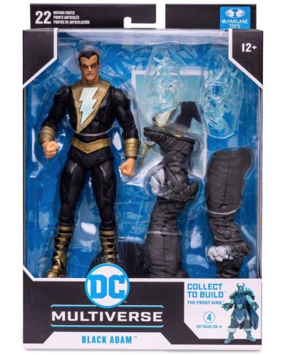 Figurina de actiune McFarlane DC Comics: Multiverse - Black Adam (Endless Winter) (Build A Figure), 18 cm - 9