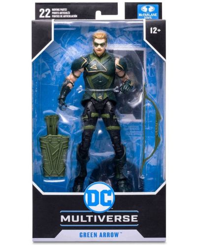 Figurina de actiune McFarlane DC Comics: Multiverse - Green Arrow (Injustice 2), 18 cm - 3