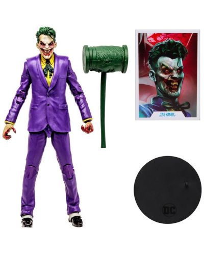 Figurină de acțiune McFarlane DC Comics: Multiverse - The Joker (DC vs. Vampires) (Gold Label), 18 cm - 8