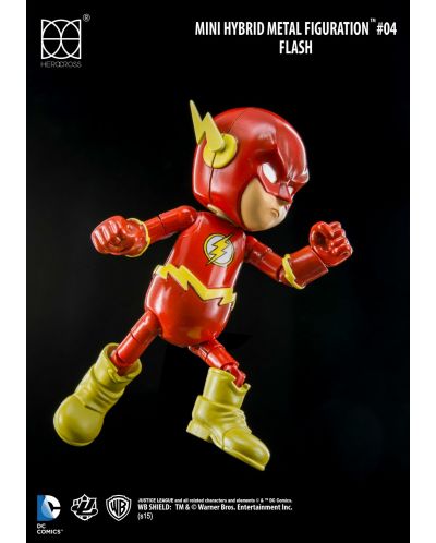 Figurina de actiune Herocross DC Comics: Justice League - The Flash, 9 cm - 5