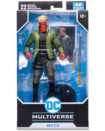 Figurina de actiune McFarlane DC Comics: Multiverse - Grifter (Infinite Frontier), 18 cm - 8
