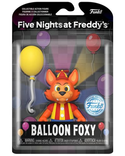 Jocuri Funko: Five Nights at Freddy's - Balon Foxy, 10 cm - 2